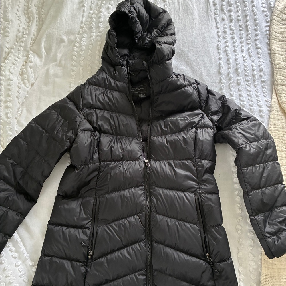 Women’s Chevron Hooded Down Parka